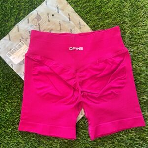 Dfyne impact shorts 4.5" floral pink extra small